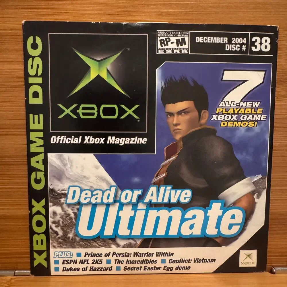 Official Xbox Magazine #38 Demo Disc for Microsoft Xbox (Dead or Alive Ultimate)